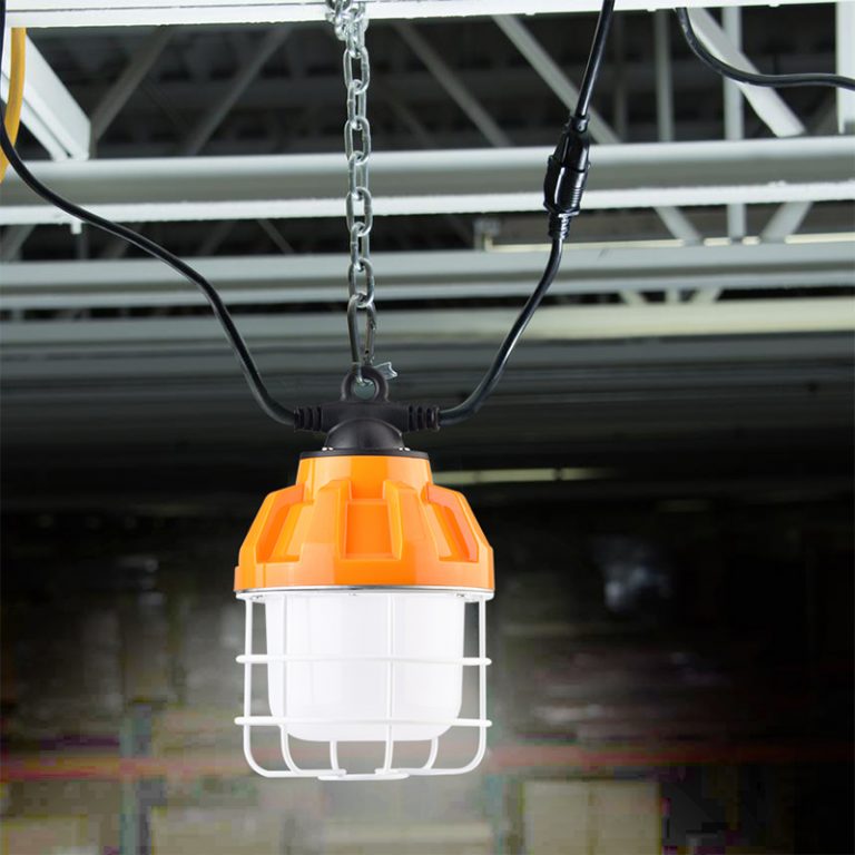 Temporary Job Site Lights 100W 5000K 13,000LM with 100277VAC for Building Lighting YesBulb